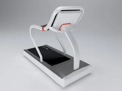 Star trac treadmill low poly Low-poly 3D model