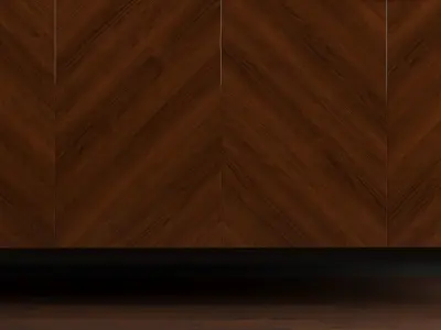 Dresser with decor 3D model purchase