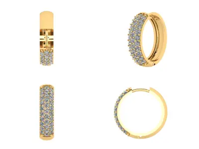 Earrings od28 3D print model