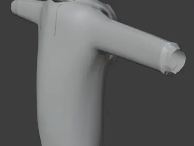 Hoodie shirt 3D model