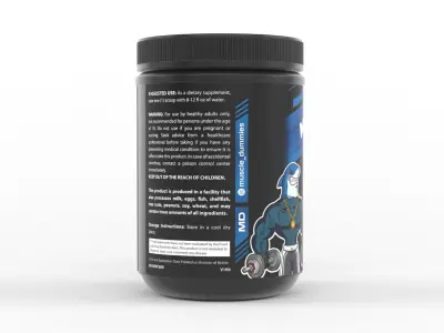 Protein Powder 3D model 55