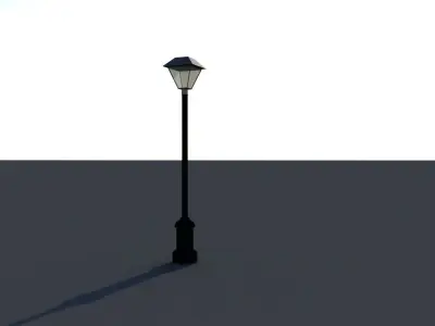 Street lamp Free 3D model