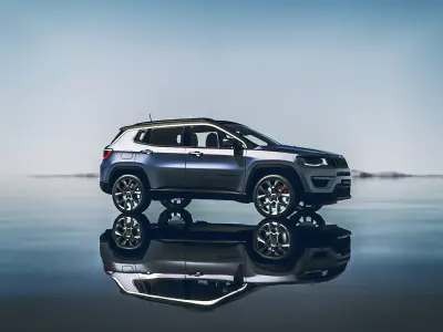 Lake Scene by rr 3D model