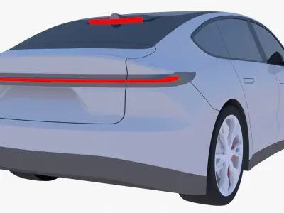 Nio ET7 2022 EXTERIOR 3D model