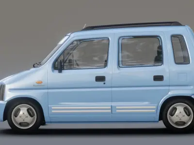 KEI Suzuki Maruti Karimun Wagon-R GX Gen-1 3D model
