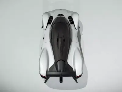  2025 Aston Martin Valkyrie 3D model