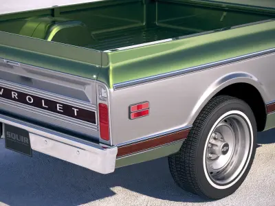 Chevrolet C10 Cheyenne CG 1972 3D model