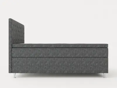Joluma Complete Bed Package Continental Bed 160x200 Low-poly 3D model