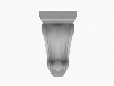 Scroll Corbel 06 - 3D Printable 3D model