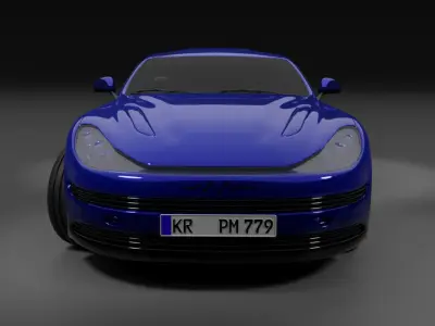 Concept car LSD 3D model