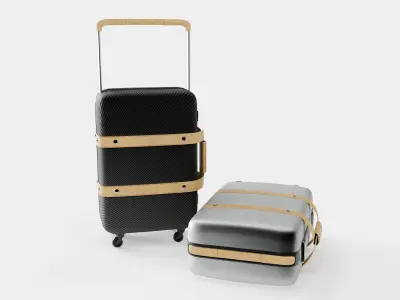 Hermes Orion suitcase 3D model