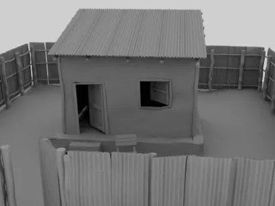  African house  3D model