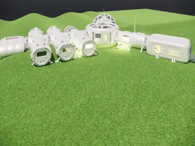 capsule room -A3 3D model