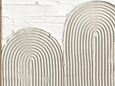 Plaster Two Photo Frame 197 Low-poly 3D model