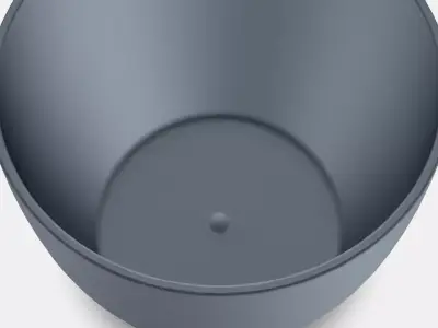 PERSILLADE Plant pot 2 Low-poly 3D model