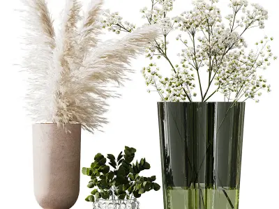 Decoration Set 02 3D model