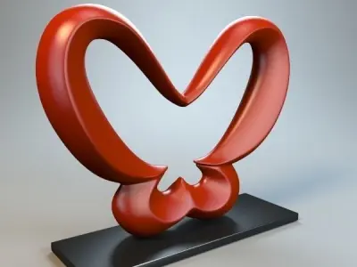 Abstract Figure 3D model 12