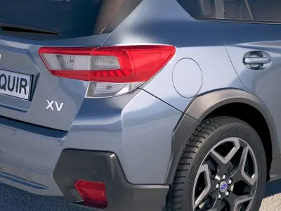 Subaru XV 2018 3D model