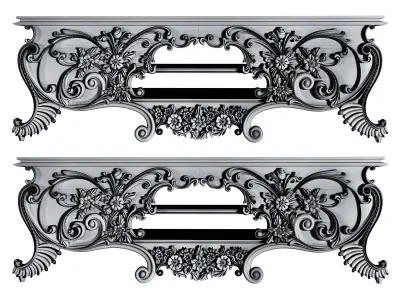 Decorative Ornamental 49 3D model