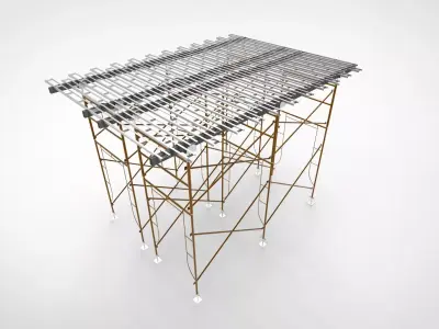 Scaffolding 3D model