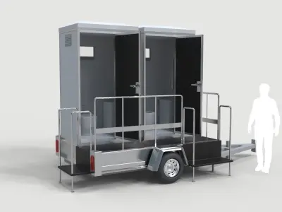 Portable Toilets 3D model