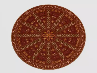 -Oriental Carpet V2- 3D model
