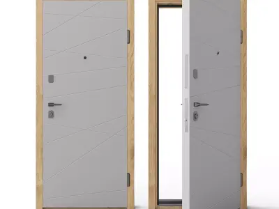 Panela Door 3D model