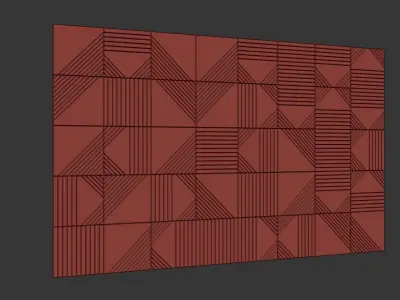 MODEL-WALL 035 3D model