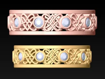 Wedding Rings - N110440 3D print model