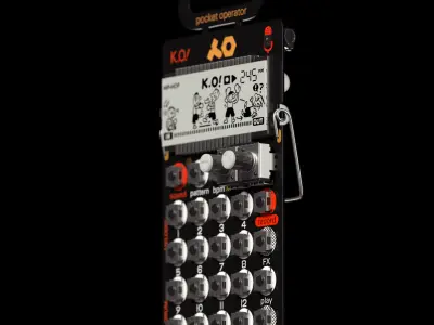 Pocket Operator KO 3D model