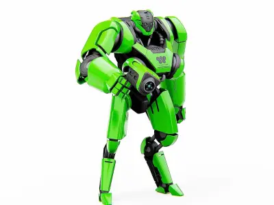 BATTLE DROID SYRIOS Rigged for Unreal Engine - Unity - MIXAMO 3D model