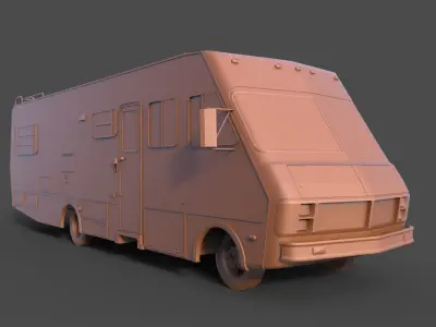 Fleetwood Bounder 1986 3D print model