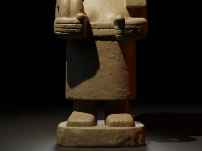 Chicomecoatl 3D print model