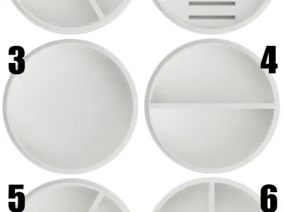 Intel wafer storage box gaming decor  3D print model