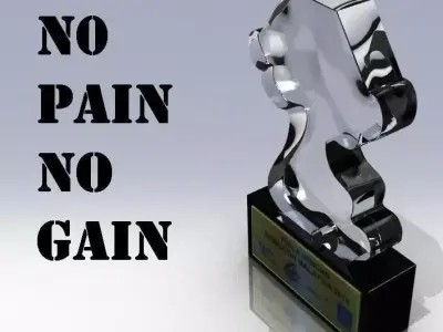 Robocon 2010 trophy Free 3D model