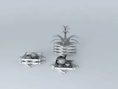 ASSORTED BAMBOO ITEMS Free 3D model