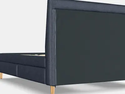 IDANAS Upholstered storage bed 1 Low-poly 3D model