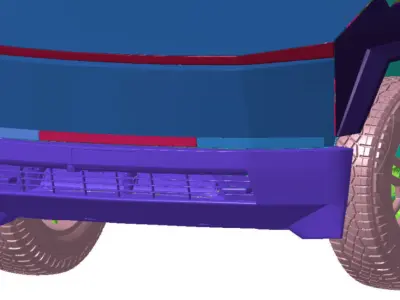 Tesla Cybertruck Foundation Edition 2024 Vehicle 3d scan data 3D model