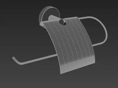 Begonia Towel Cover 3D model