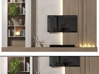 148 tvwall 148 3D model