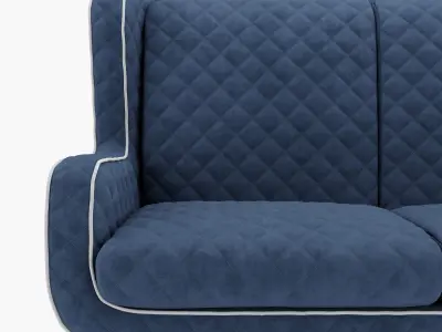 Baxter Dolly Sofa 3D model