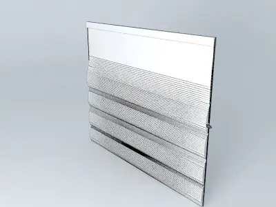 Roman shade Free 3D model