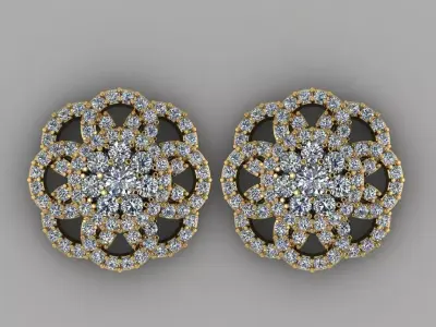 27 Earring Collection  3D print model
