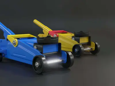 car coveralls 3D model