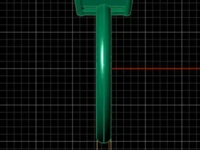 LUXURY EMERALD RING 3D PRINTABLE MODEL 3D print model