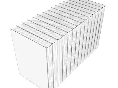 Encyclopedia Set general psychiatry book 3D model