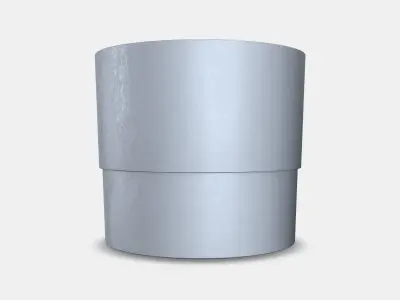 NYPON Plant pot 1 Low-poly 3D model
