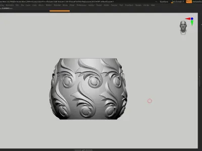 vase 3d print 476 3D print model