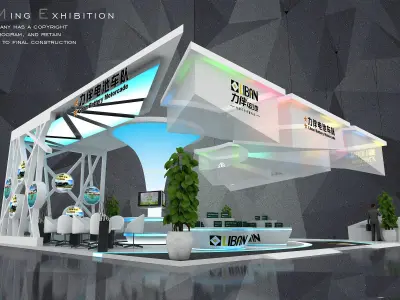 Exhibition - Area - 15X12-3DMAX2009-06 3D model