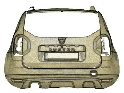 3D Scanned Back Dacia Duster 2015 Scale 1 to 1 3D model